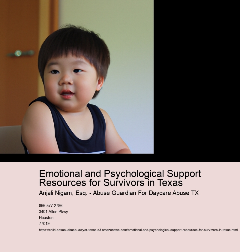 Emotional and Psychological Support Resources for Survivors in Texas 